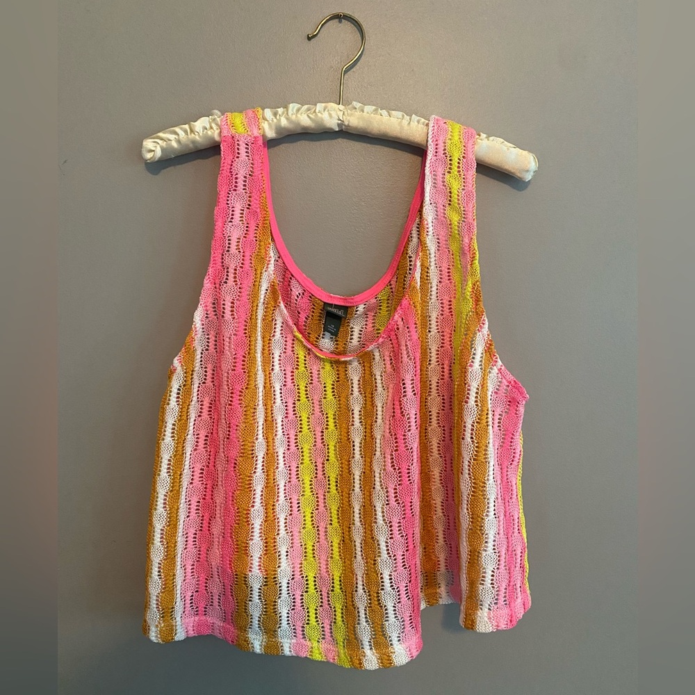 Wild Fable crochet knit women’s swim coverup
